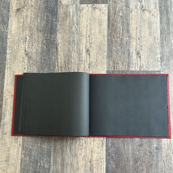 Vintage Photo Photograph Album Scrapbook Red Embossed SPFD 15 x 11” - Picture 6 of 8